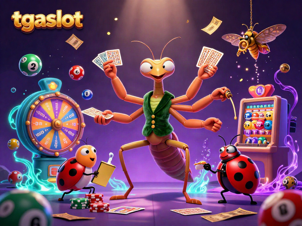 การเล่นเกม tgaslot ที่มาพร้อมกับการจับลูกบอลลอตเตอรี่หลากสีและความสนุกสนาน